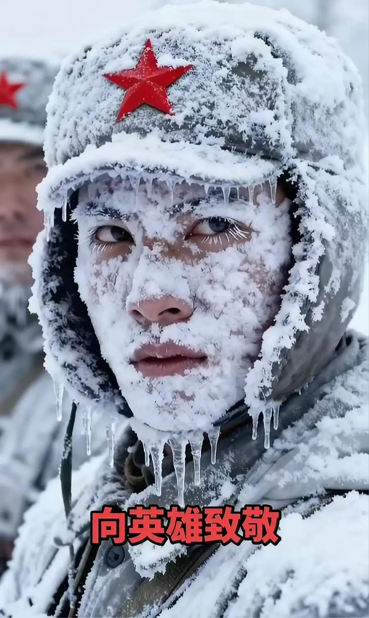 看着心疼，真的心疼！
致敬，伟大的中国军人！