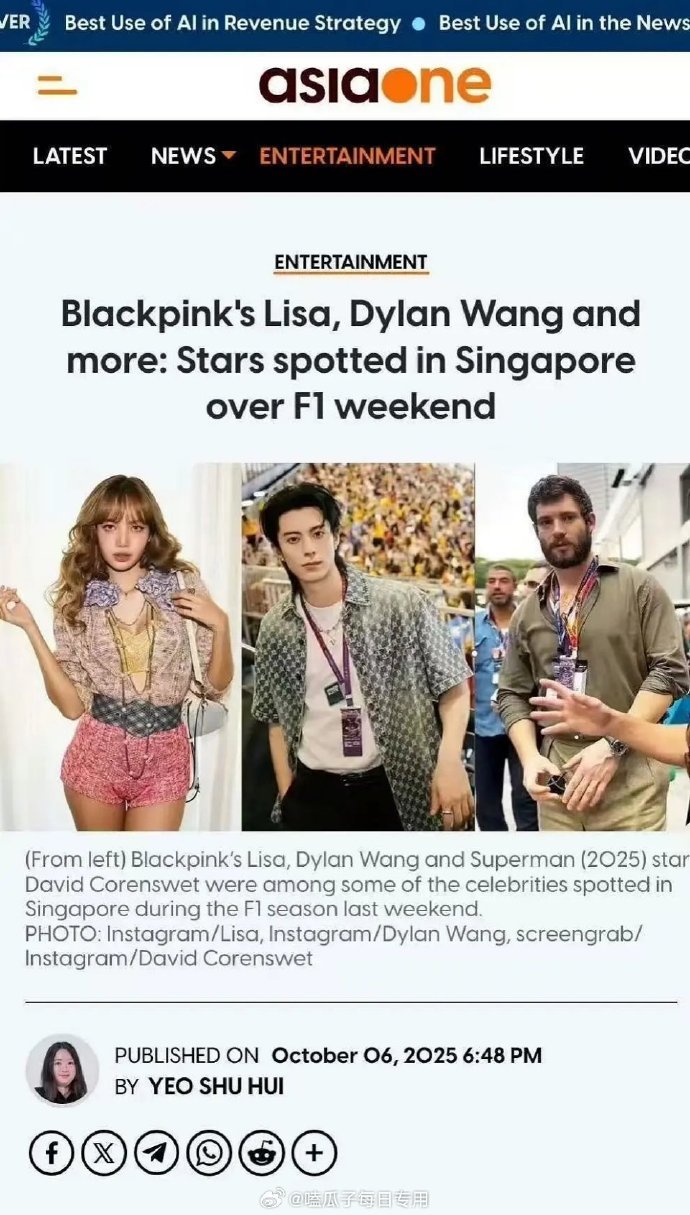 王鹤棣出席海外活动的外媒待遇，国际巨星排面🈶 ​​​