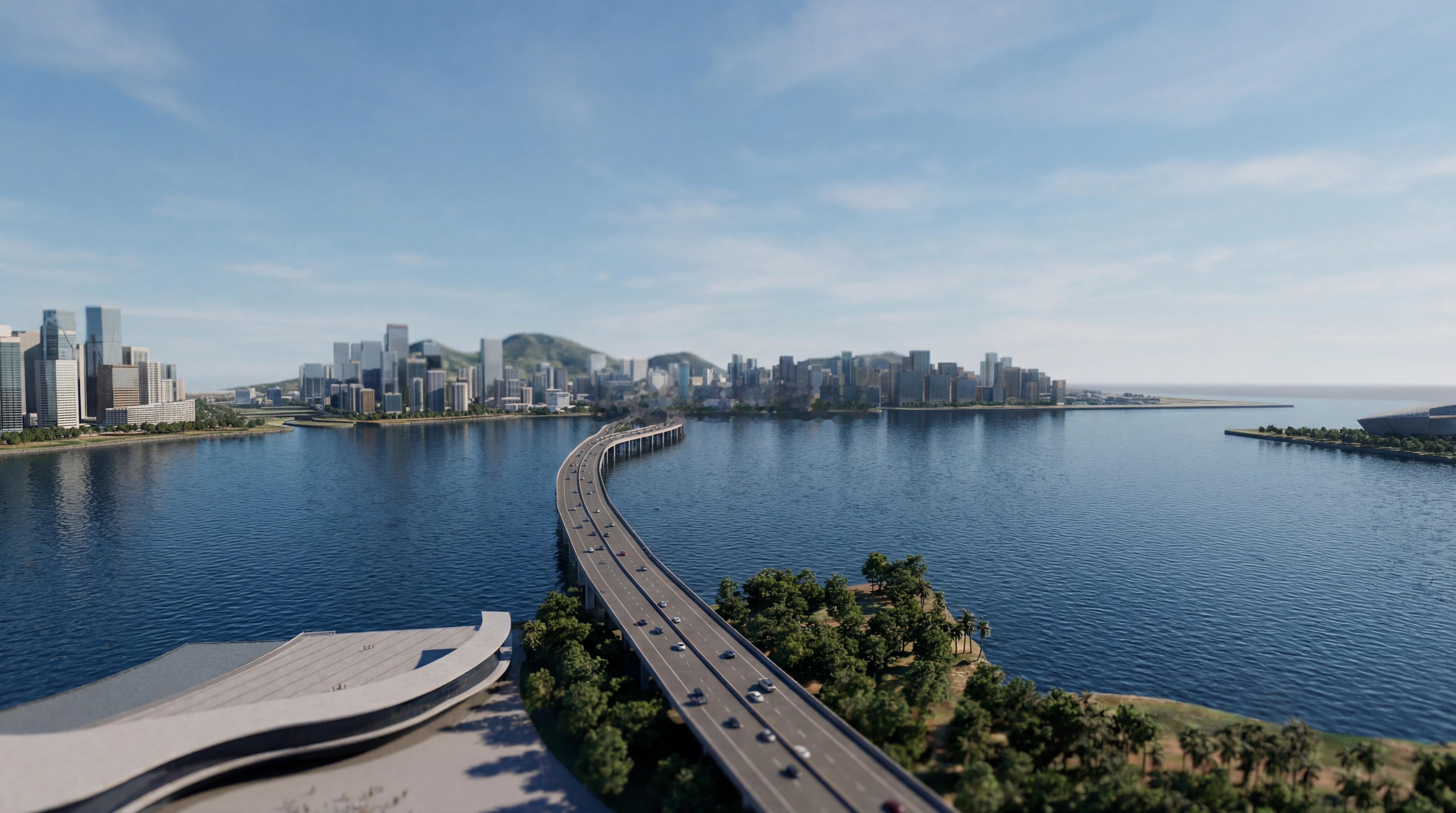 我们的3D景观建模目前已经很强了，但是接下来借力AI工具会更强，观感更好。我们还