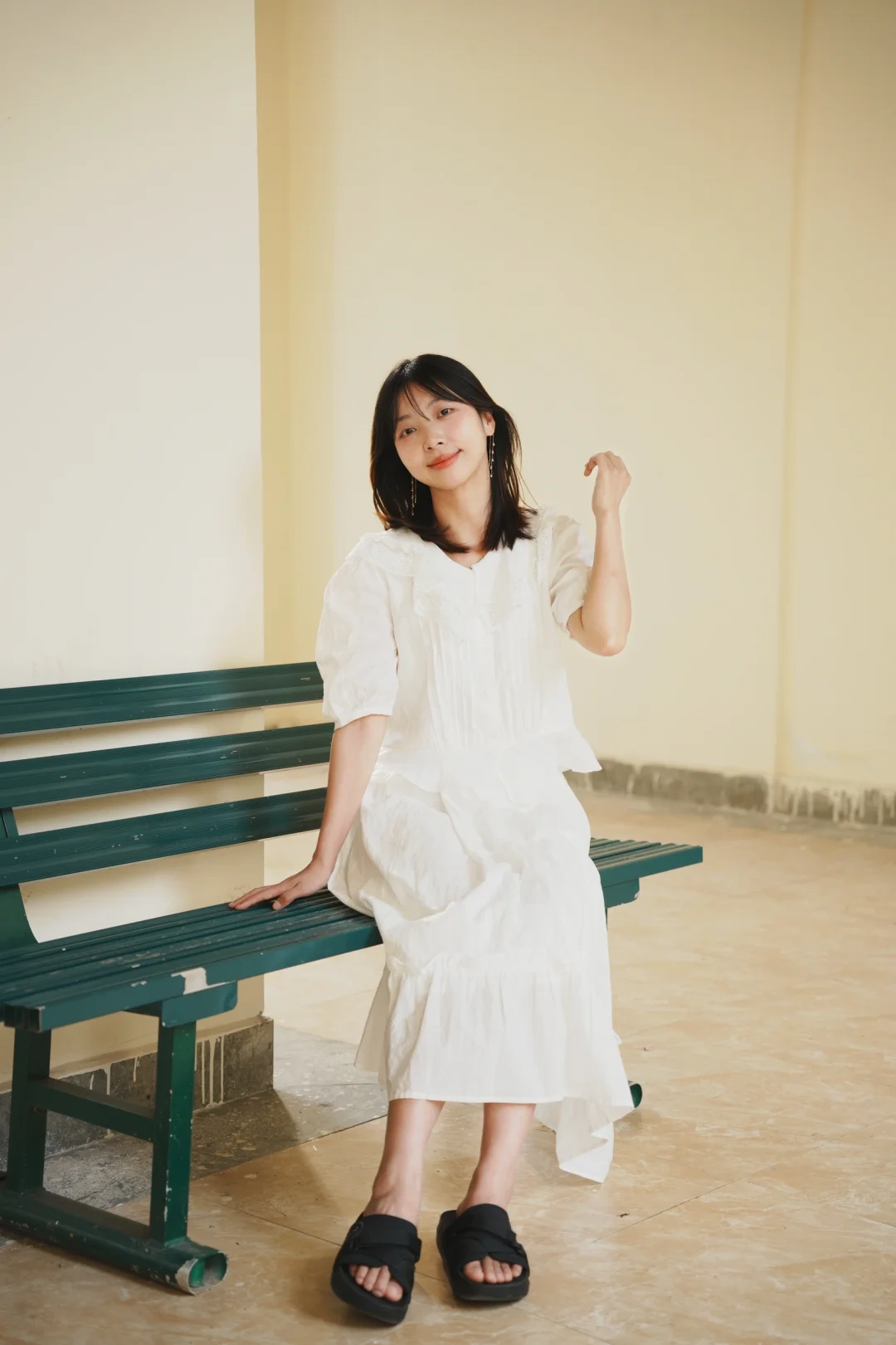 穿新衣服就很开心呀！自在又舒服！