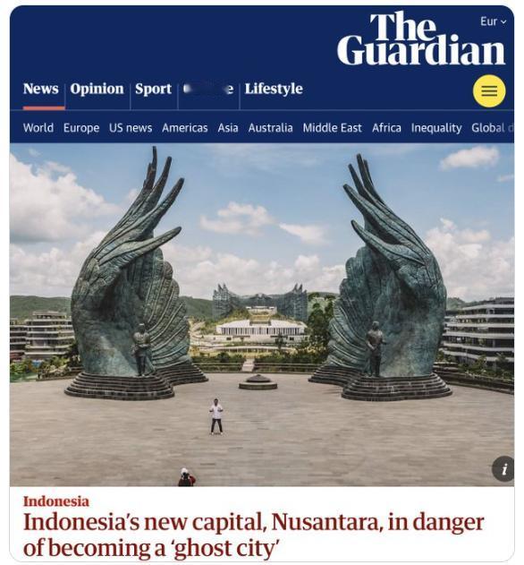 【印尼新首都沦为鬼城】努桑塔拉群岛曾被设想为“未来的绿色之都”，是人口过剩的雅加
