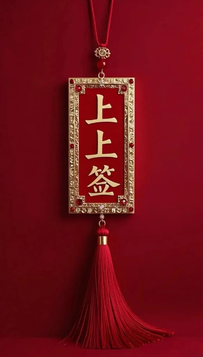 你太幸运了，刷到了上上签，许愿真的很灵的 ！！！ 