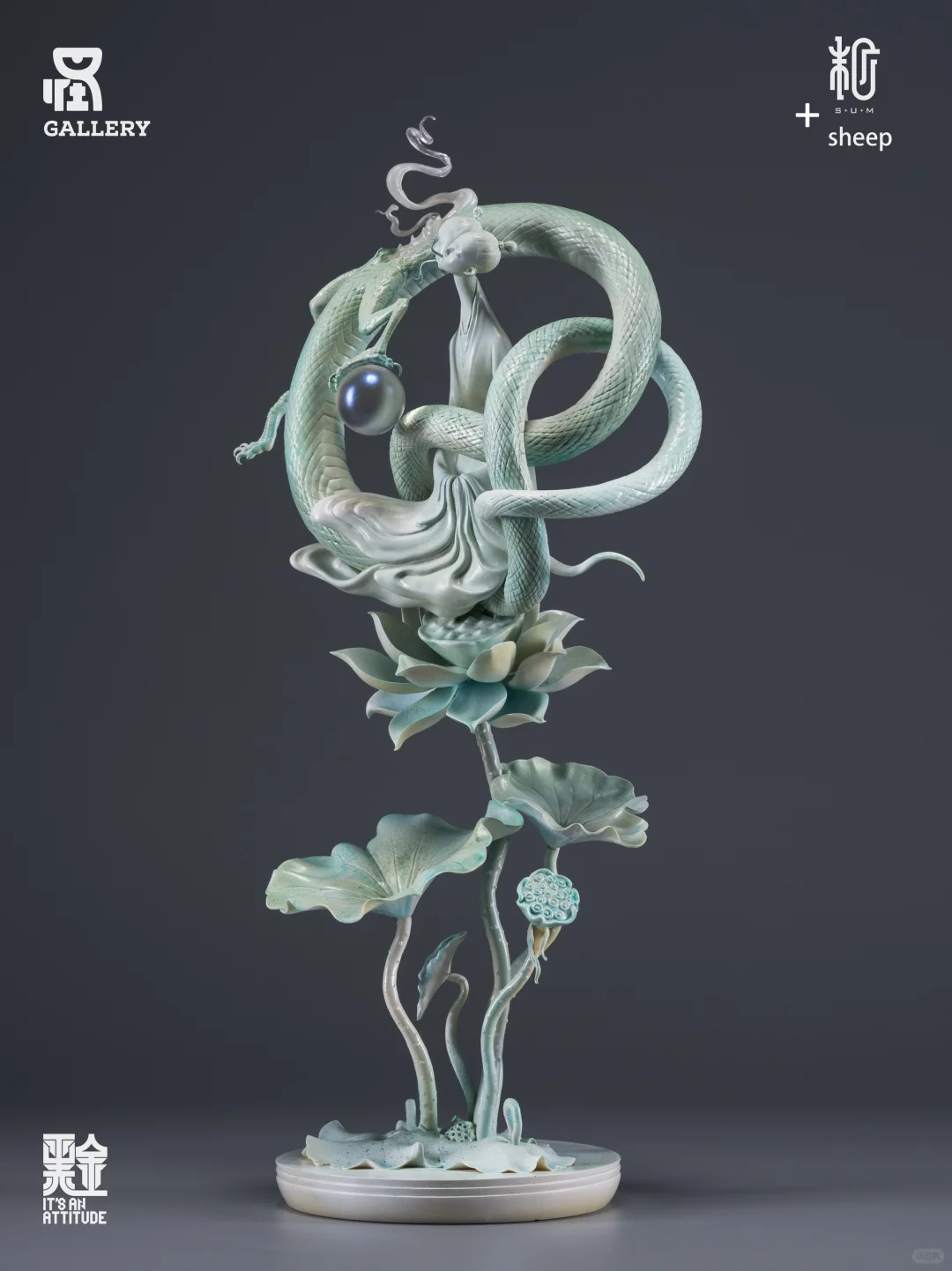 《烛龙》青瓷版黑金sheep原画于雪铮原型