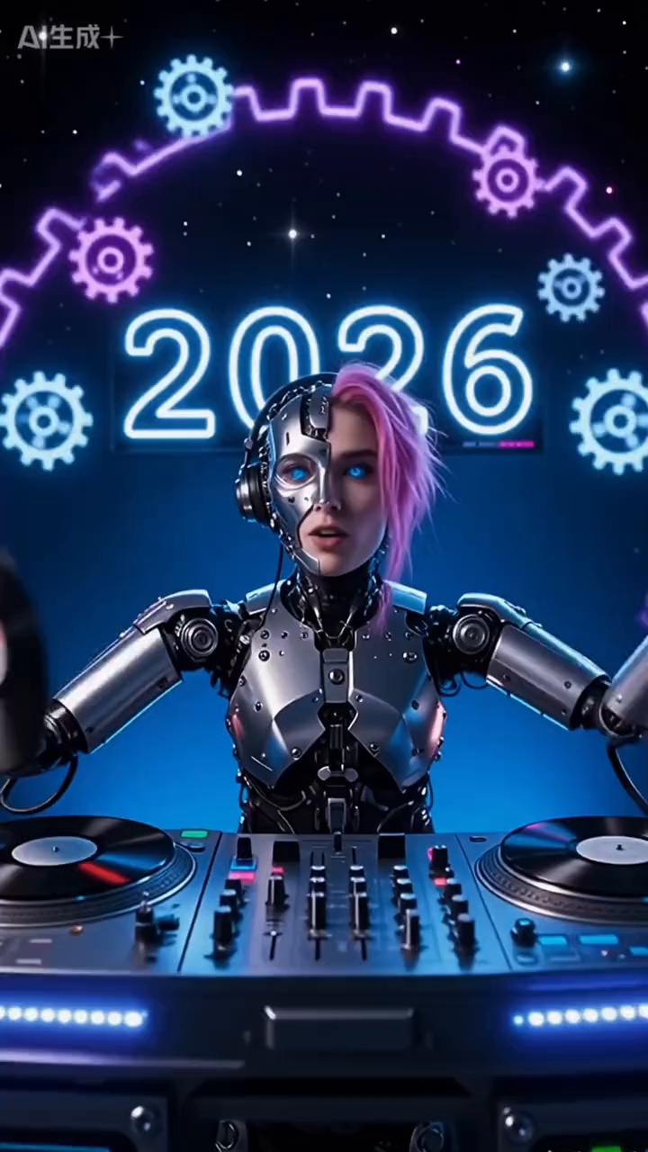 你认为这只是一场表演？但是我不是人类，我是更好的东西过载。惊讶吗？新年快乐。