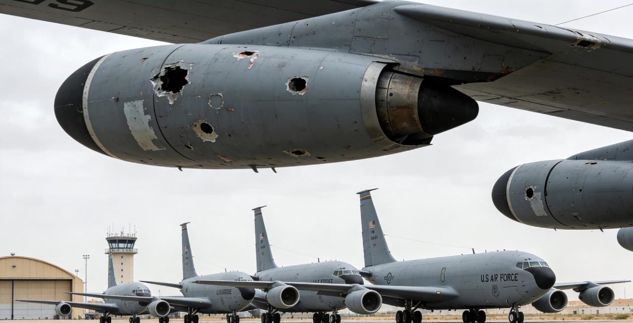 五架美军加油机在沙特遇袭受损
 
当地时间3月13日，两名美国官员透露，五架美军