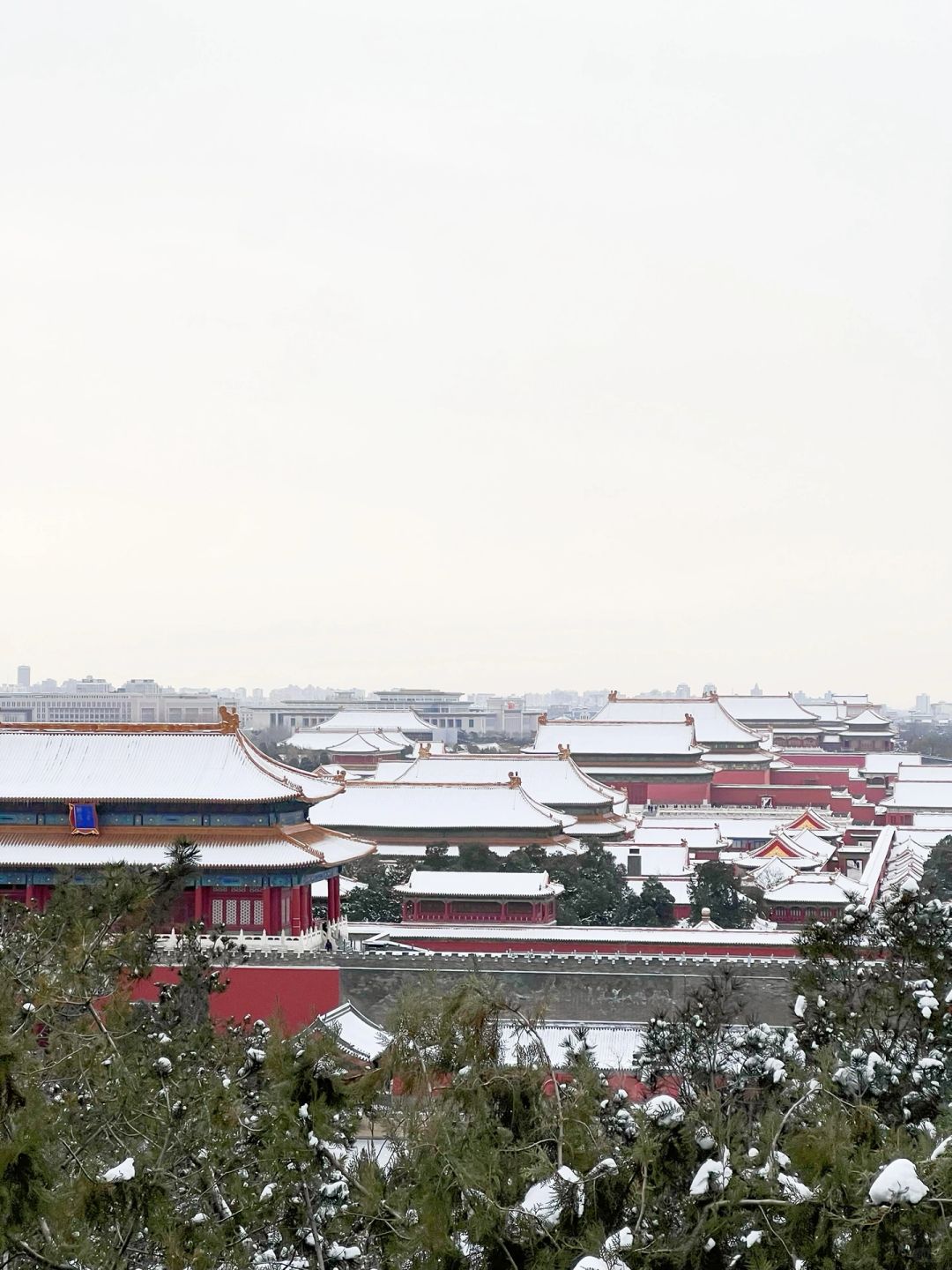 雪后北京，可以封神