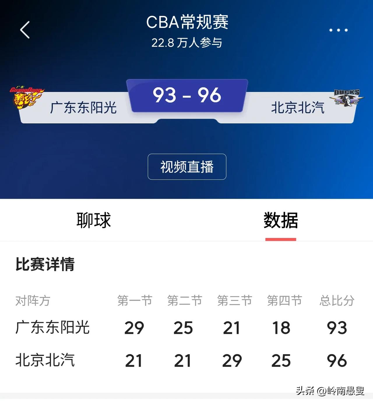 这么好的开局广东都输球，说明什么？
杜锋已江郎才尽。
今晚粤京之战，北京队准备并