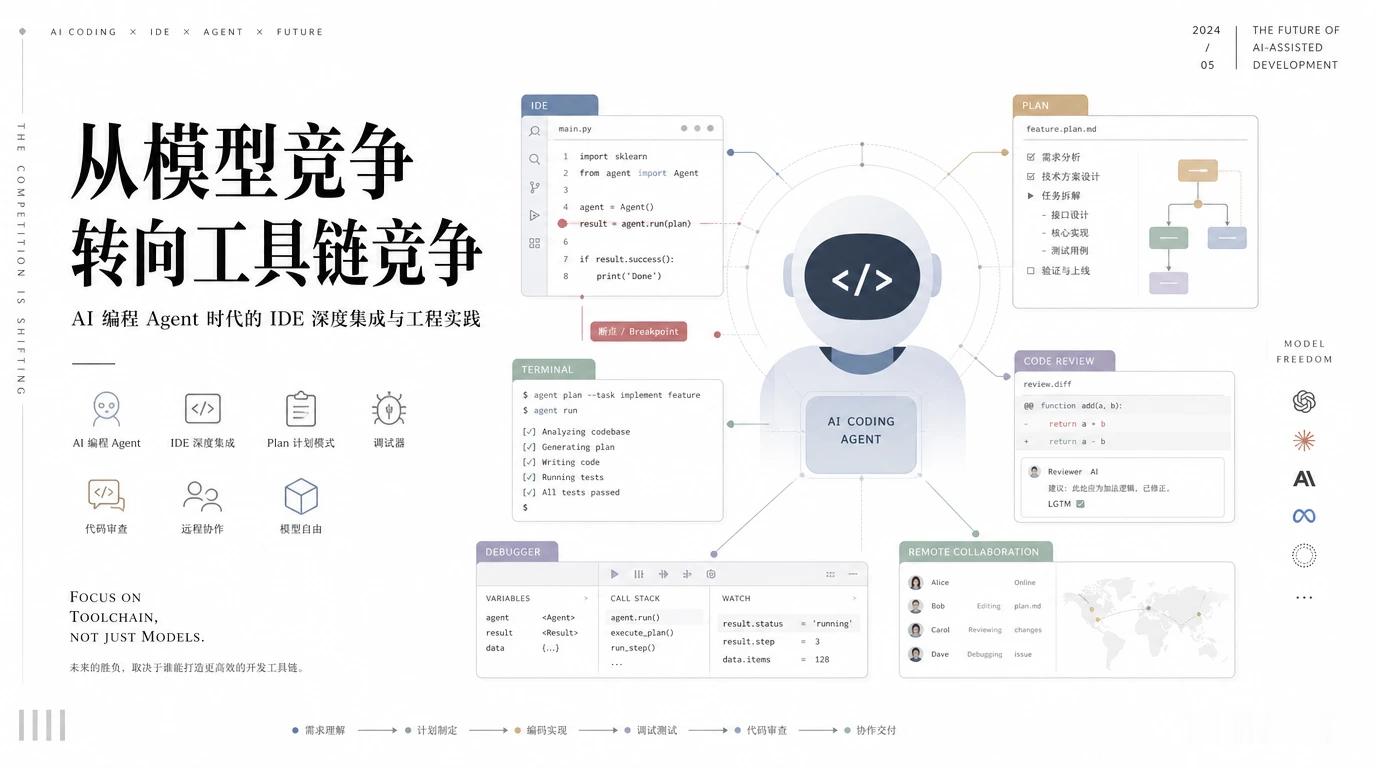 AI 编程 Agent 赛道又来了一位重量级选手。JetBrains 的 Jun