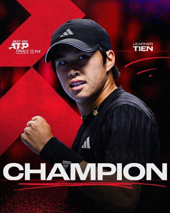 勒纳钱首夺新生力量总决赛冠军  ATP新生力量总决赛决赛，头号种子勒纳·钱4-3