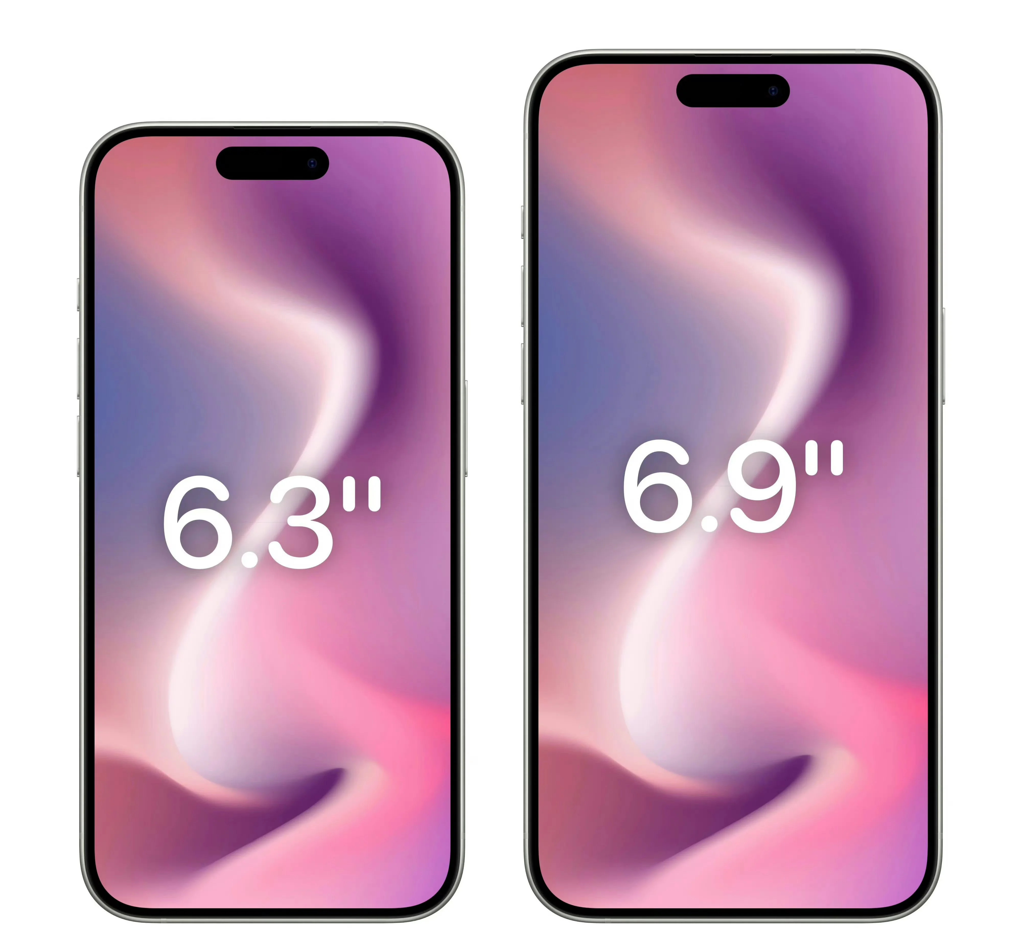 今年6.3英寸和6.9英寸的iPhone16系列大家会选择哪个尺寸的？要是我的话