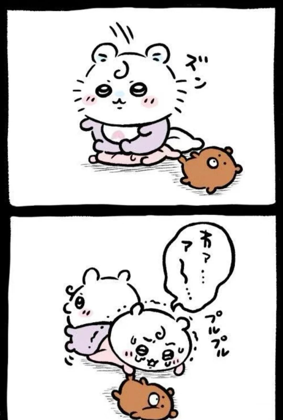 吉伊：吵不过？那就压成饼干吧🍪
图源网络侵删
chiikawa chii门永存