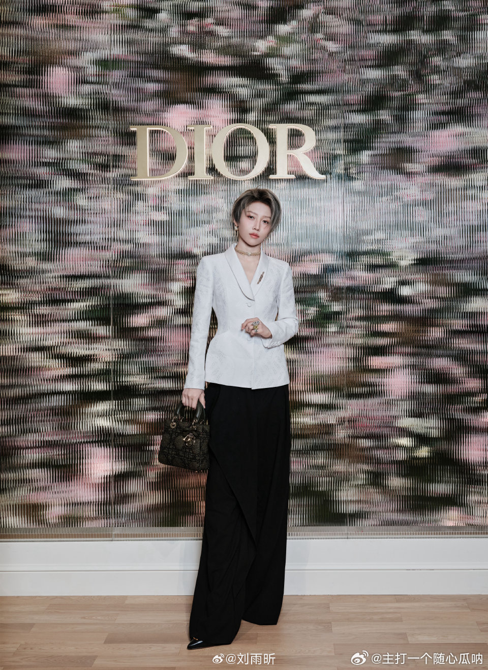 刘雨昕苏州Dior 活动💎💍太闪太美了！ 