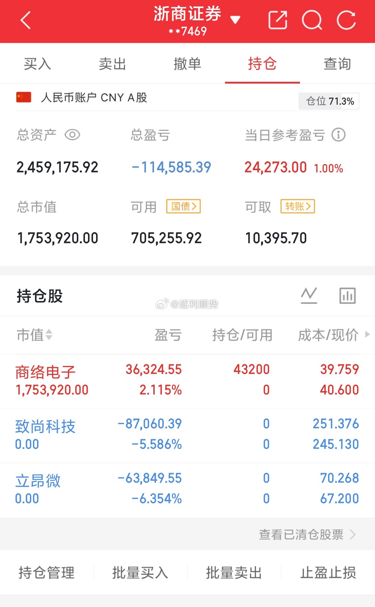 割肉离场