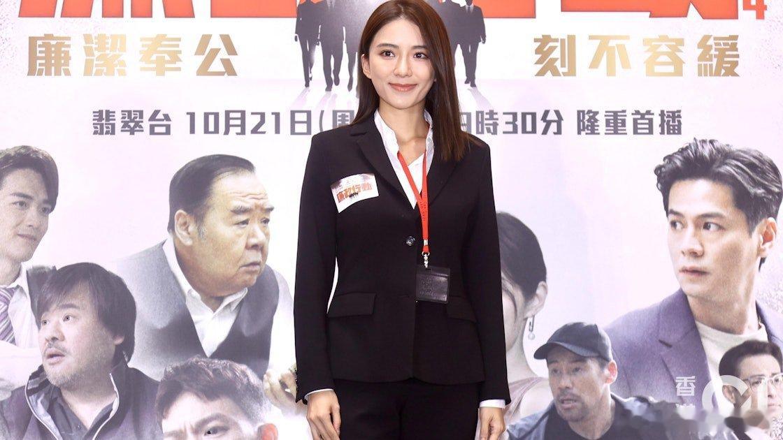 陳星妤今午與陳山聰、張曦文、羅子溢宣傳《廉政行動2024》，韋家雄有台上表示自己