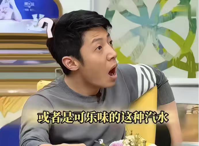 何炅：“捏住鼻子，闭上眼睛，你根本喝不出橙味的或者是可乐味的这种汽水有什么任何的