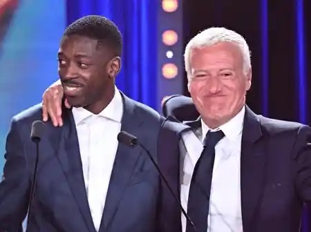 【姆巴佩放弃投票】FIFA年度奖项的投票的结果揭晓。法国方面，法国队队长姆巴佩放