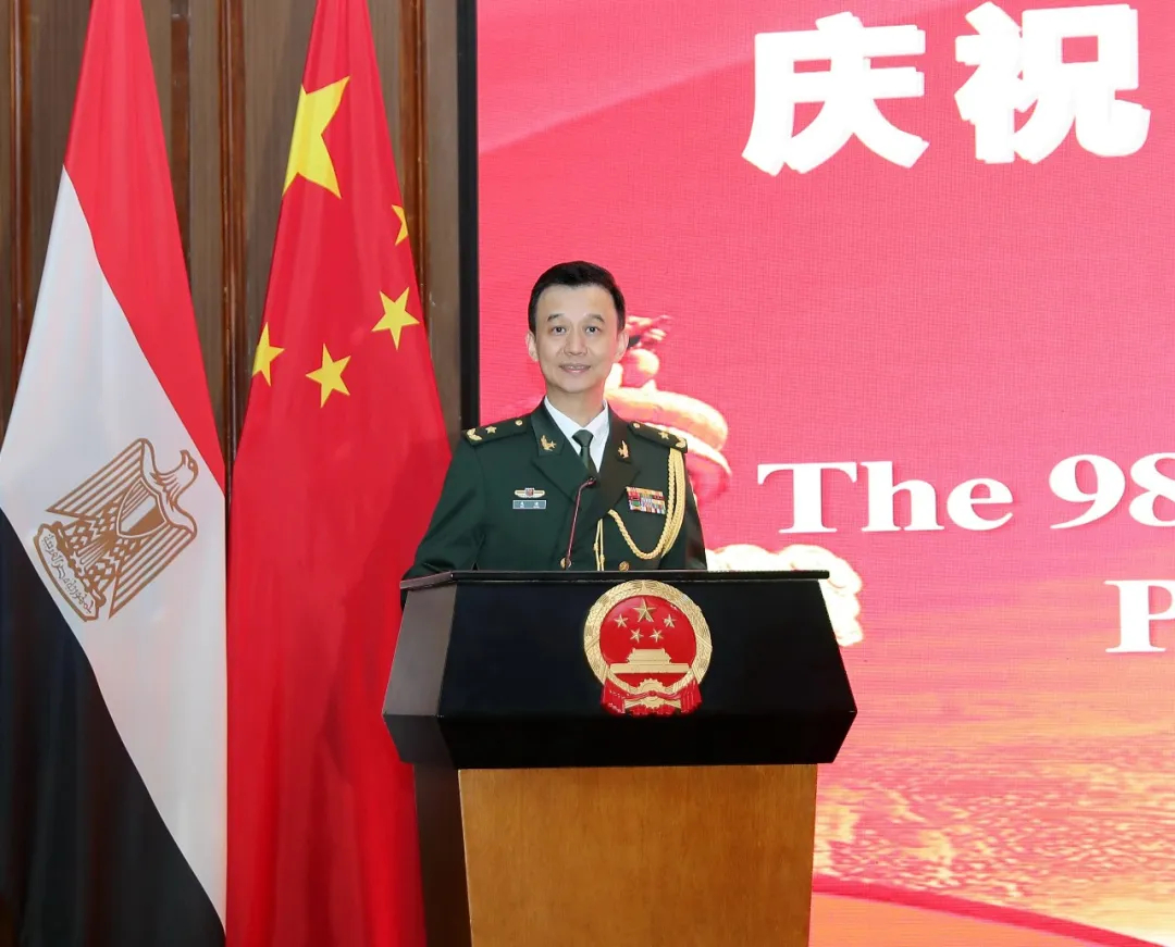 【#吴谦少将履新# 】据中国驻埃及大使馆微信公众号7月25日消息，7月24日，中