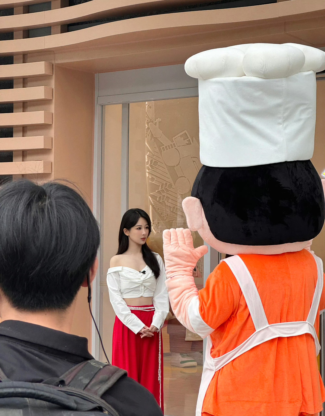 前天路人偶遇紫（杨紫 ​​​