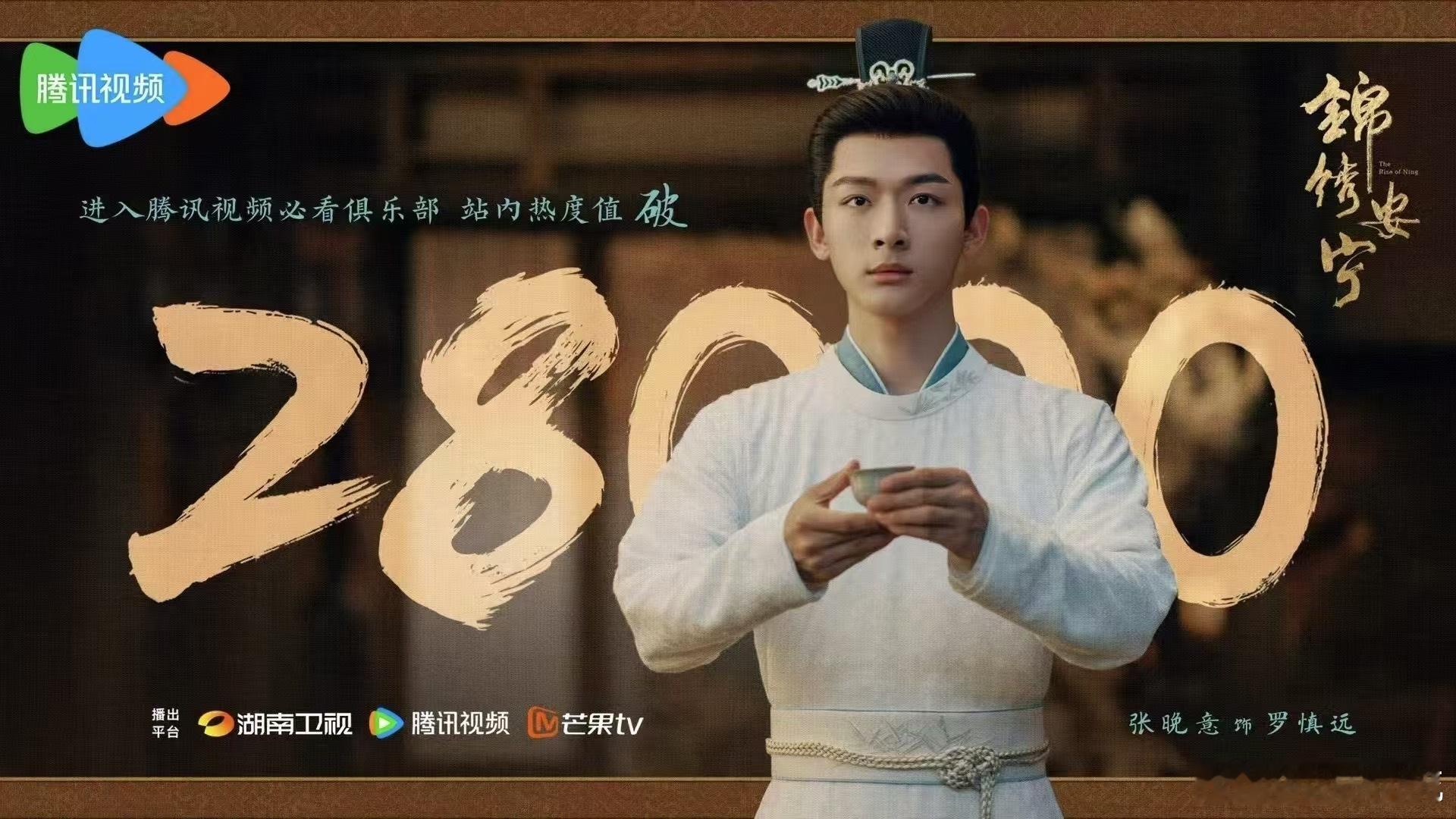 《锦绣安宁》站内热度破28000了 ​​​