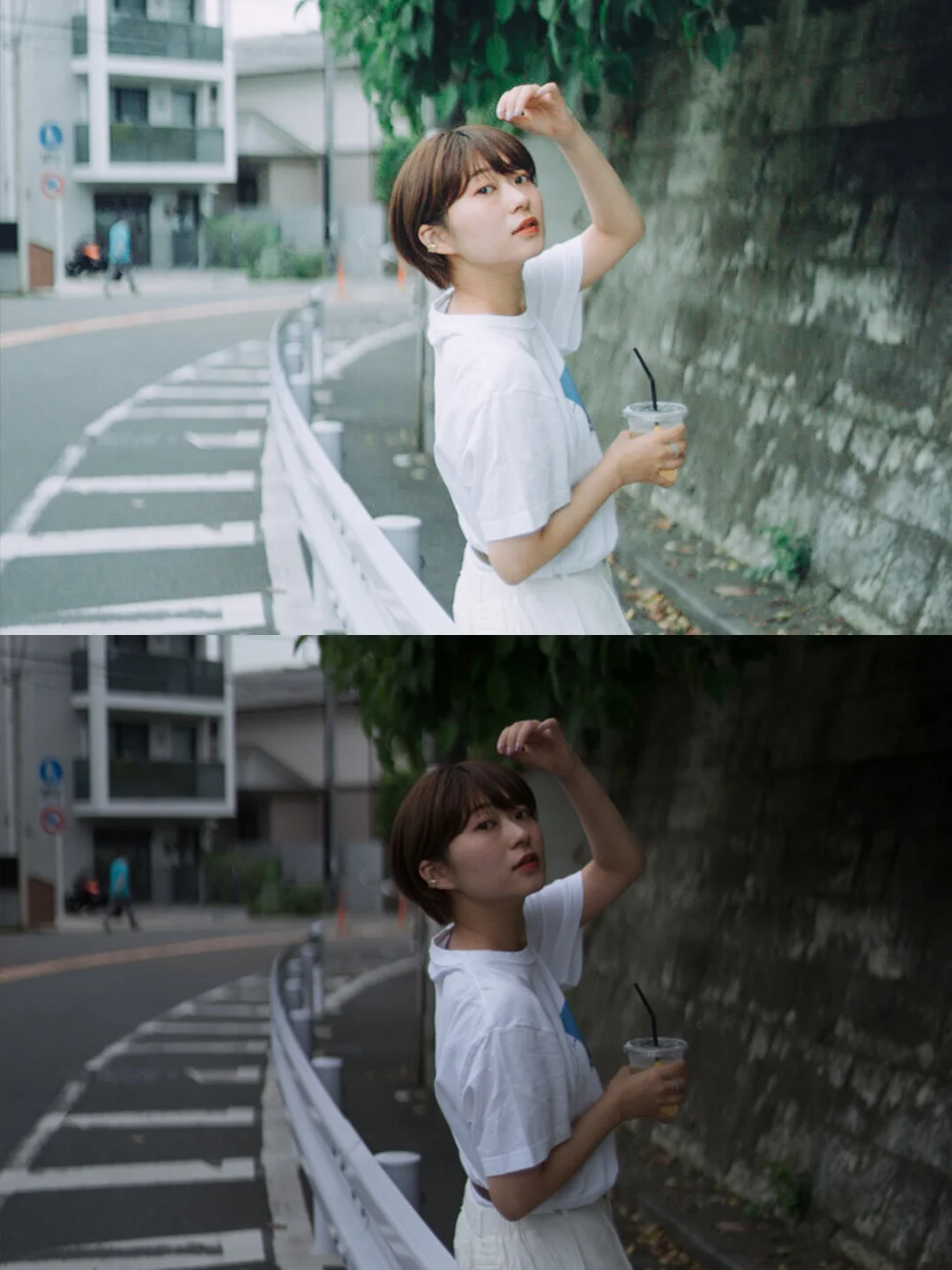 这张街拍的色调也太好看了吧！📸