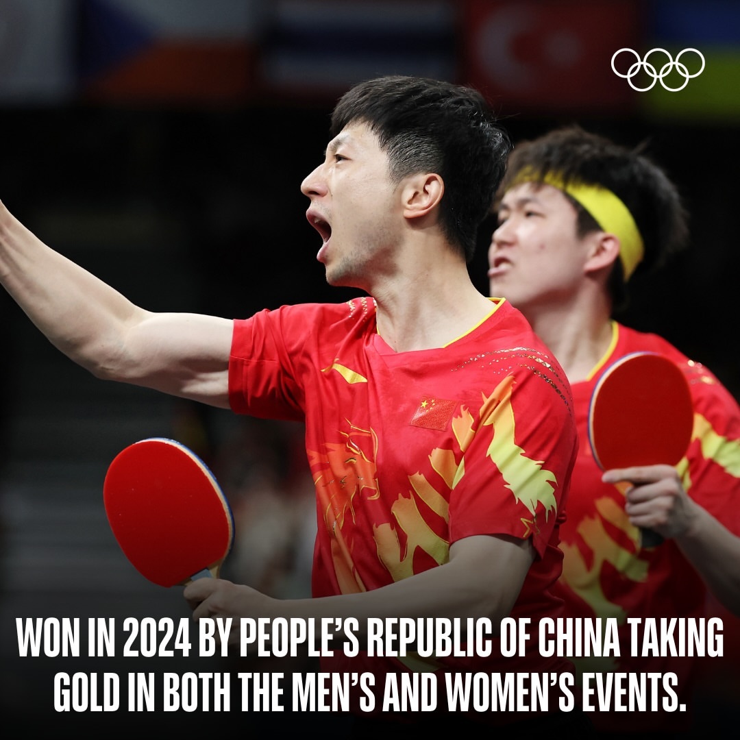 奥林匹克和国际乒联共创为伦敦世乒赛预热马龙的大膀子配图