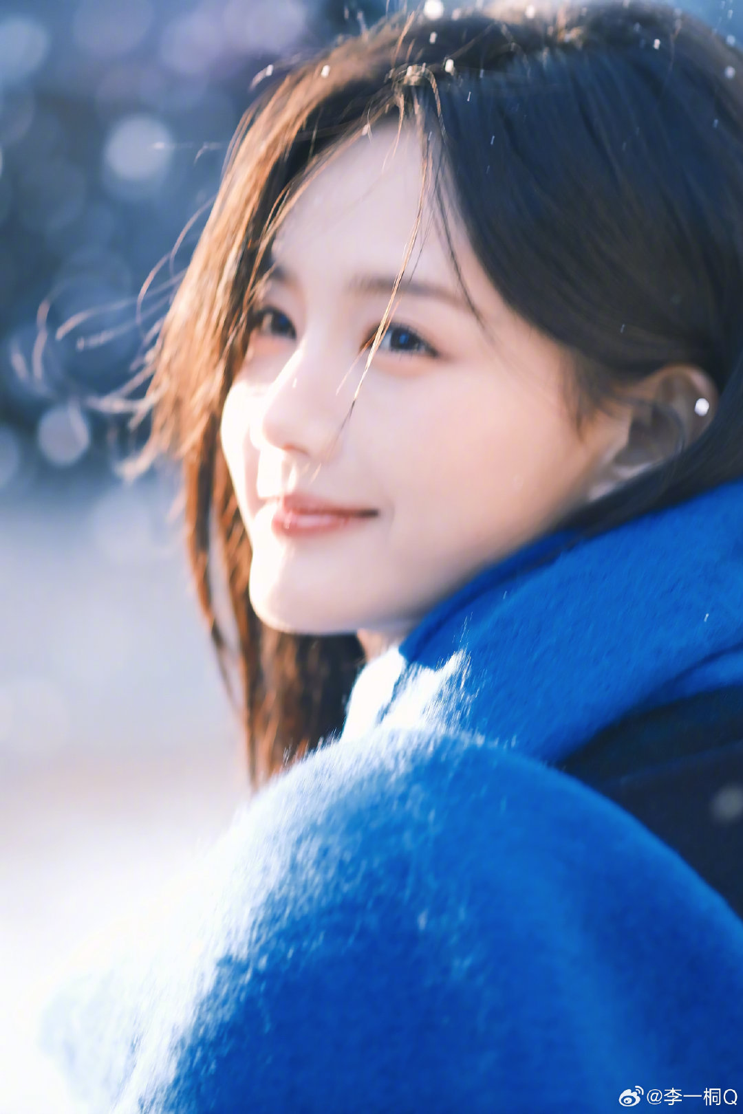 冬日女主 李一桐美得有点太超过了 ​​​