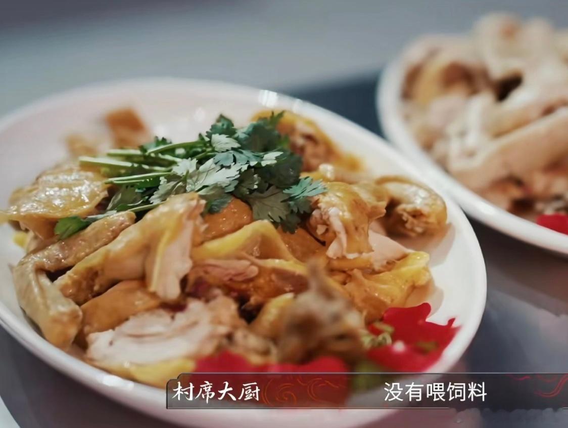 广东白切鸡上综艺又被淘汰百厨大战 浸鸡的火候卡到分秒不差，配沙姜酱油刚好的鲜，外