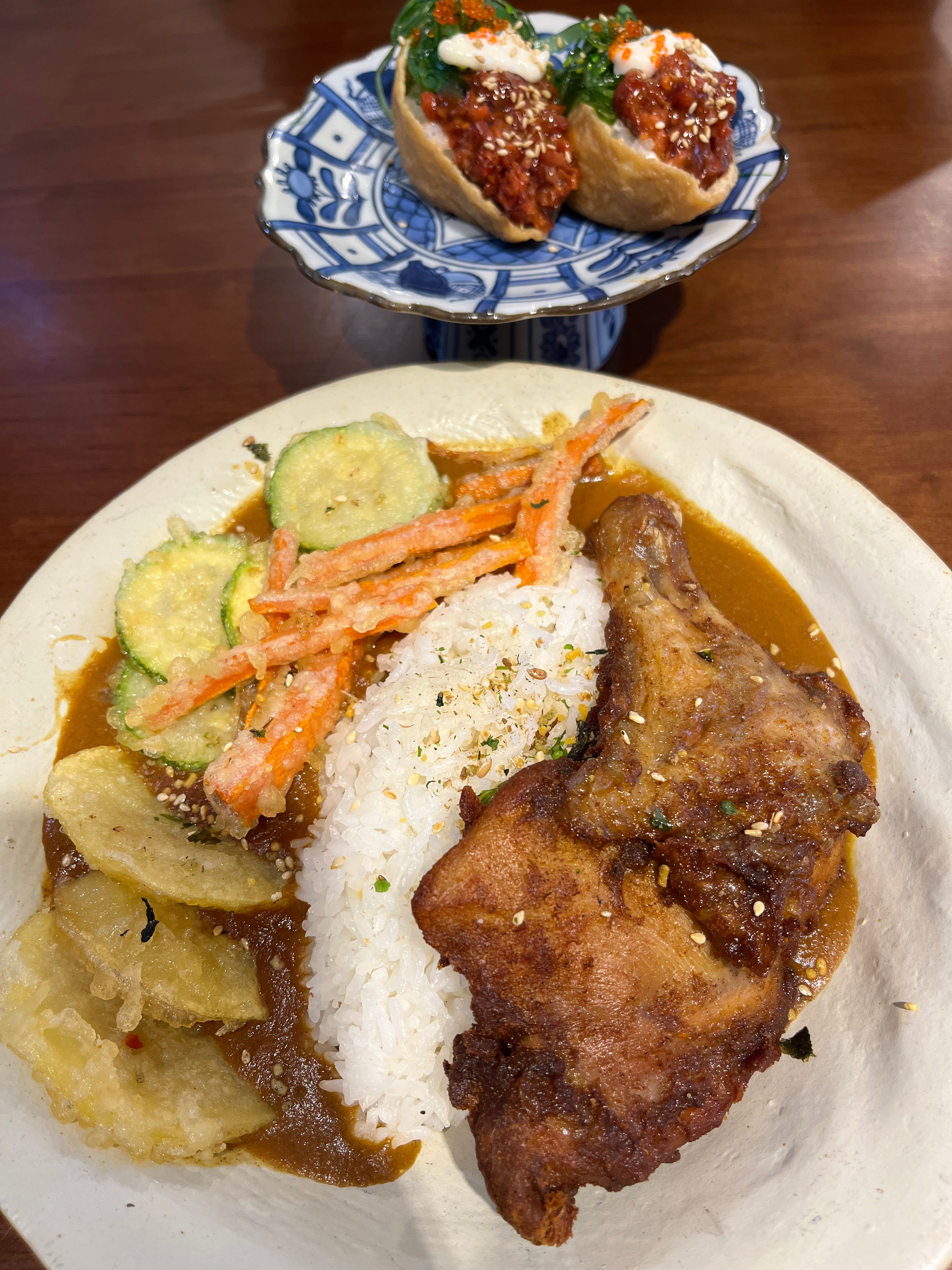 今日份晚餐，吃个咖喱饭🍛 