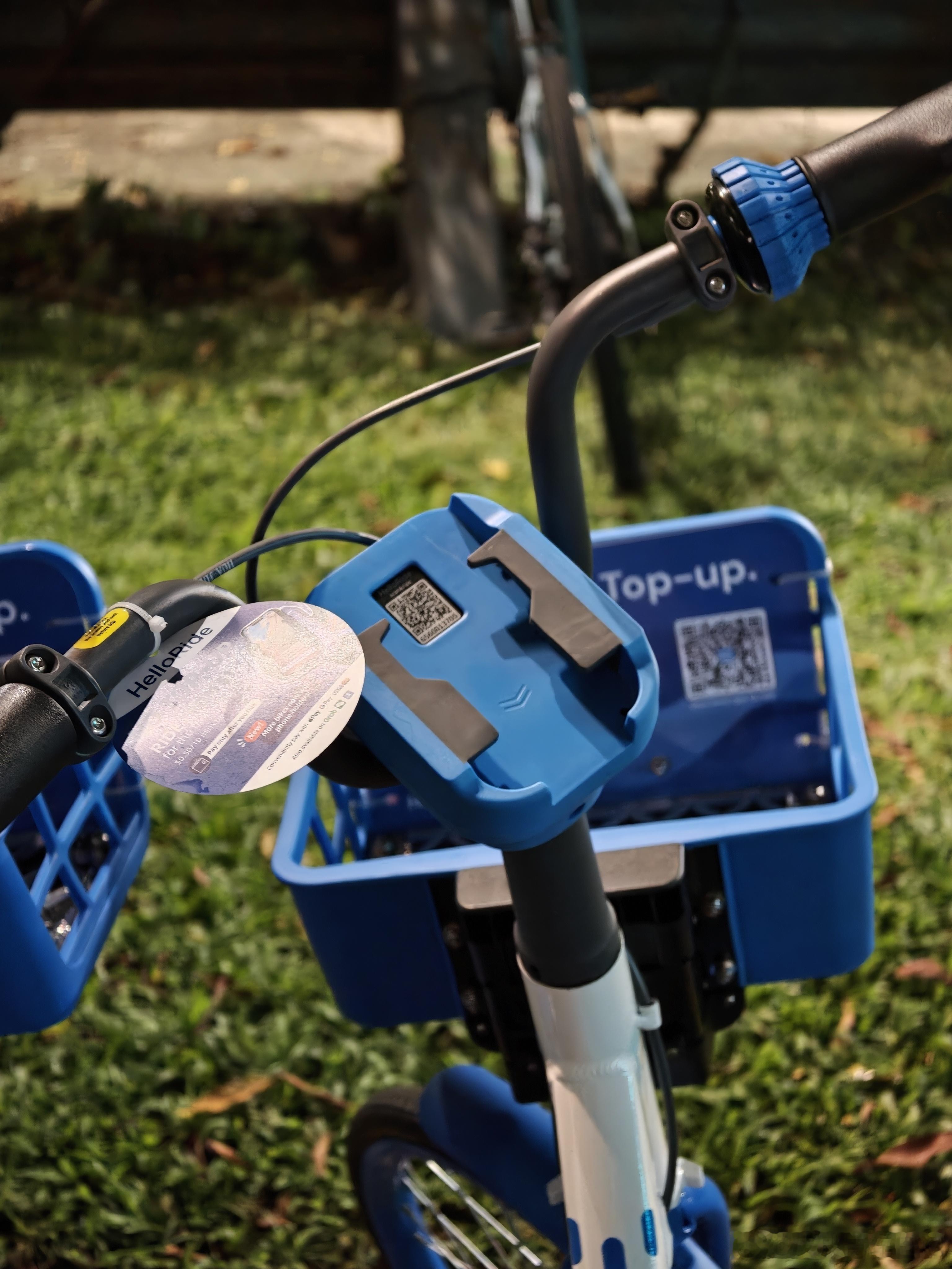 HelloBike，哈啰电车的海外版这玩意在新加坡还挺多的，而且款式都挺新，90