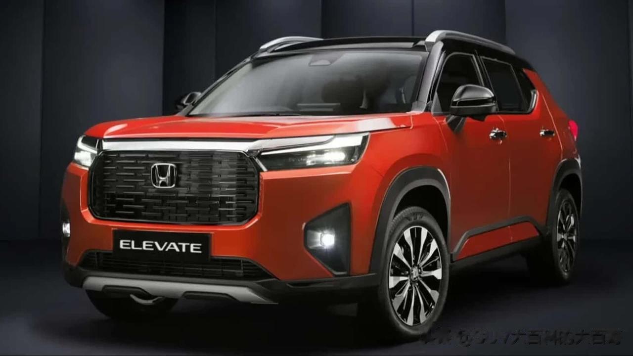 本田在东南亚发布全新廉价SUV——Elevate，长4.3米，轴距2.65米。搭