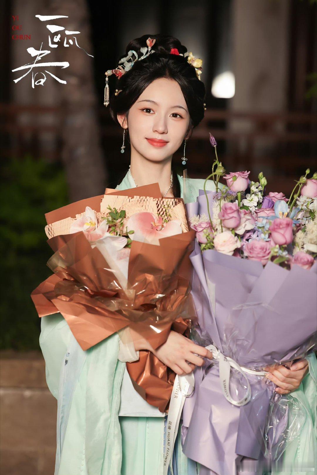 许凯周也排名不分先后哇一欧春终于要播啦！好期待周也！！造型好美！！ 