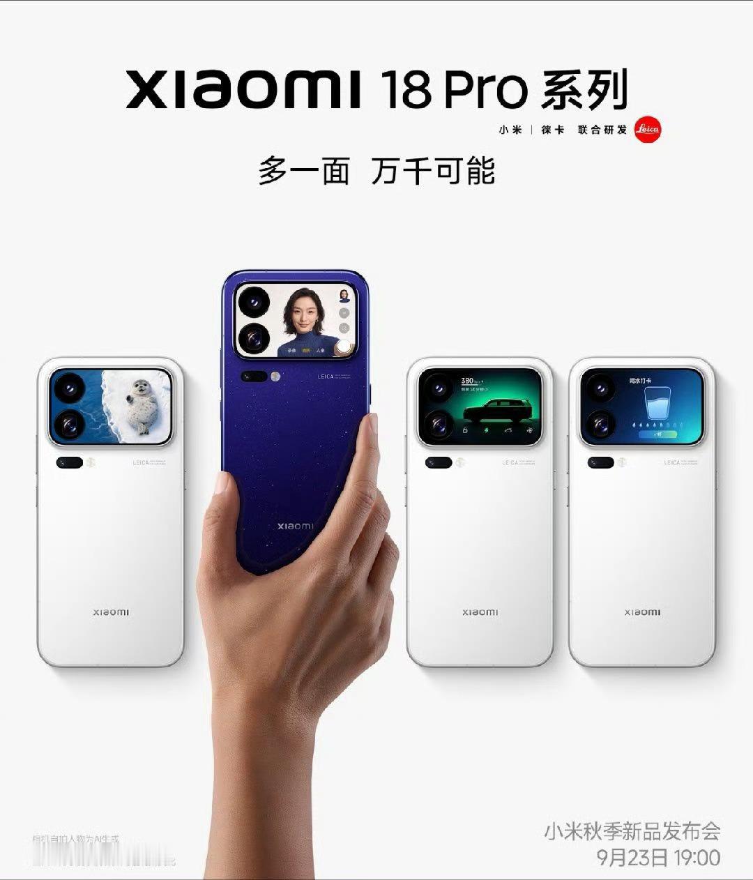 小米这个背屏挺好的，也避免了换手机圈的千篇一律，希望能一直坚持下去💪数码闲聊站