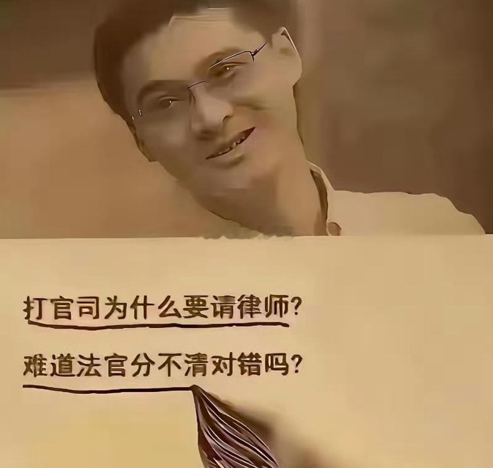 刷到个图，打官司为什么要请律师 ​​​