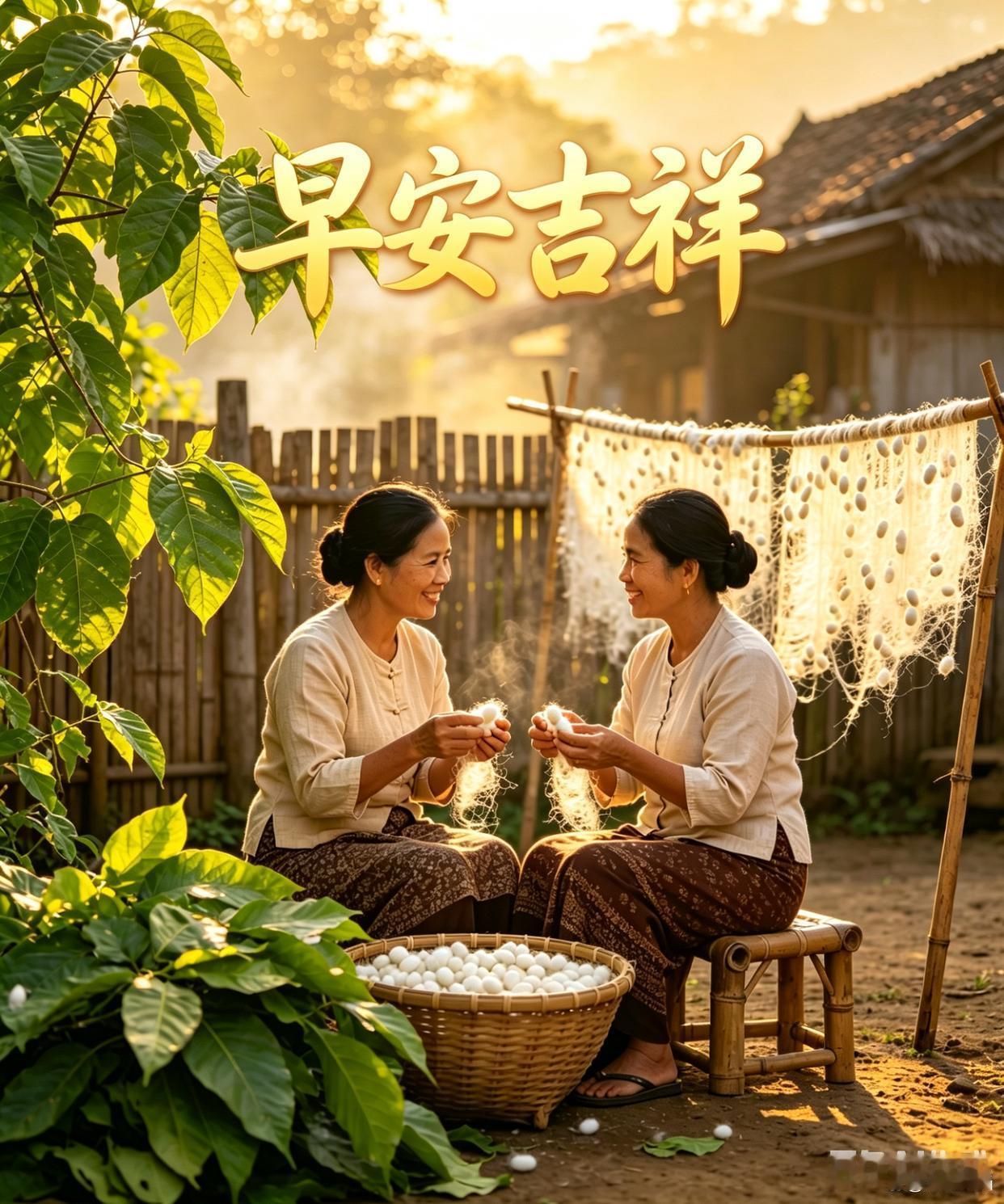 迎着晨光开启新的一天的生活，心情愉悦稳步前行。不急不躁，坦然面对路上的风风雨雨。