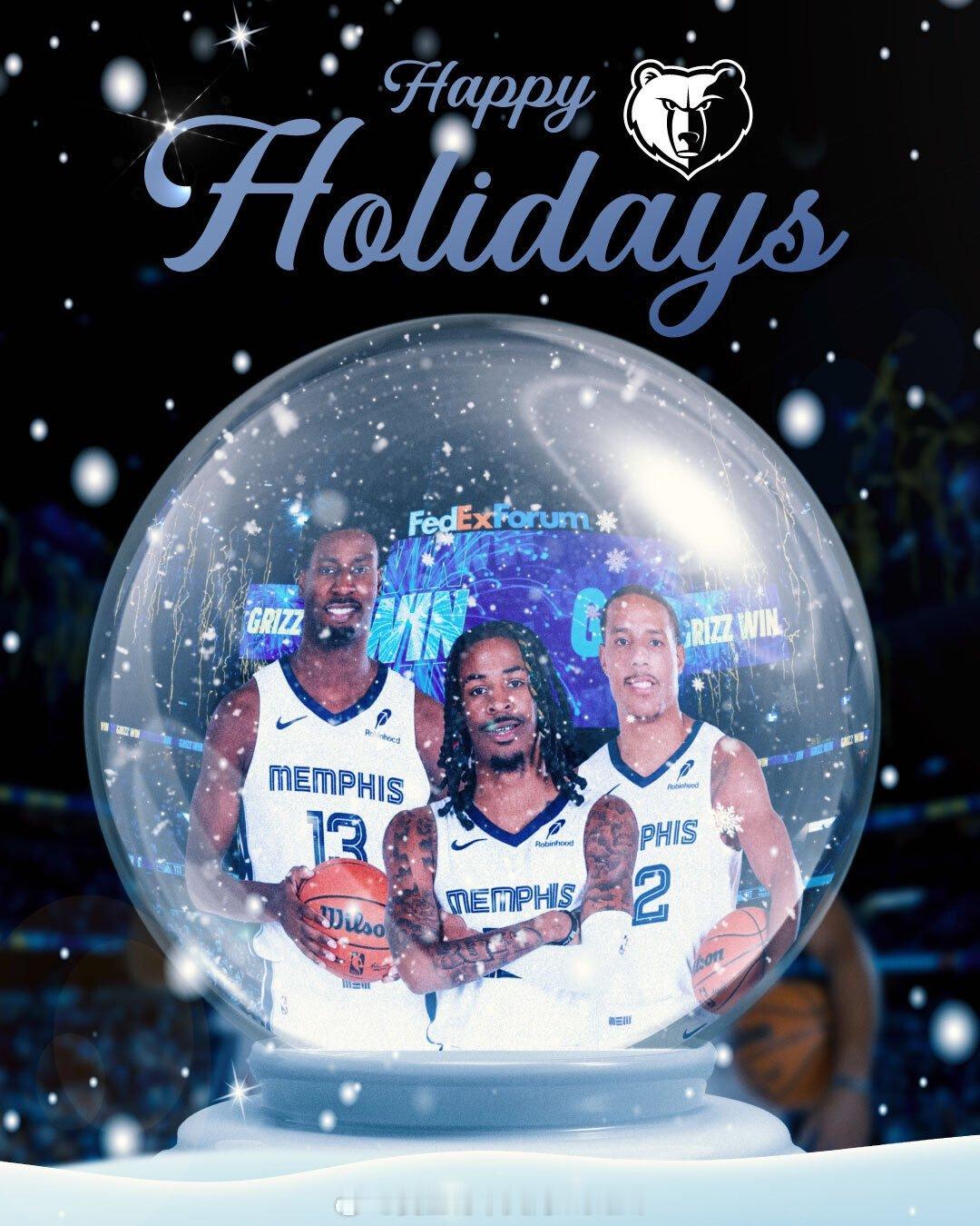 NBA圣诞大战  Happy Holidays ！🎄 