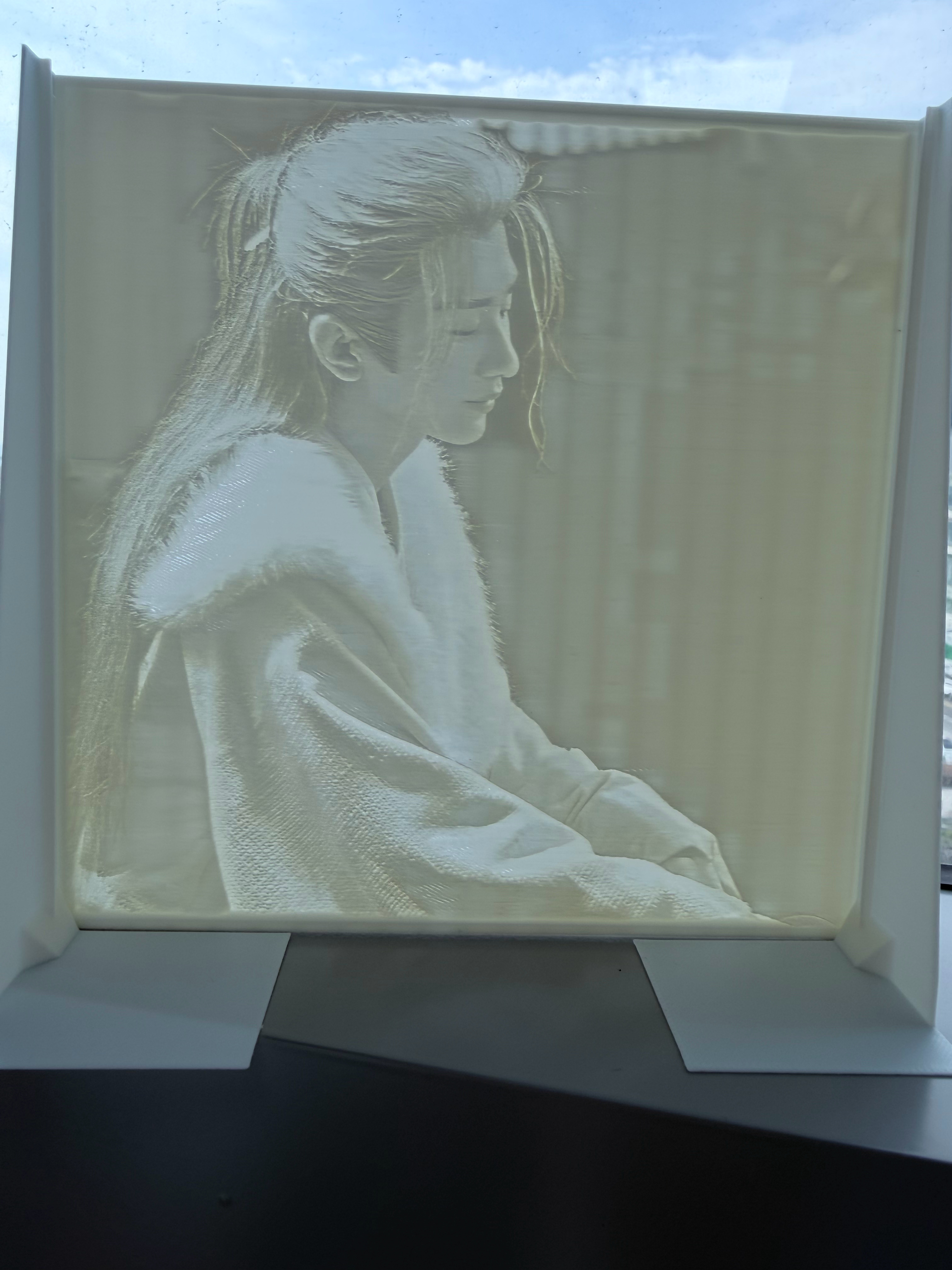 成毅    我同事用3D打印机帮我打印的谢淮安，真是懂我成毅