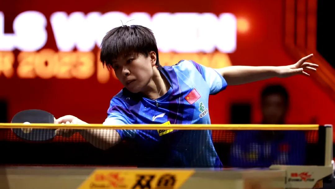 王艺迪3-1申裕斌晋级8强！
#WTT名古屋女子总决赛2023# 今日比赛首轮正