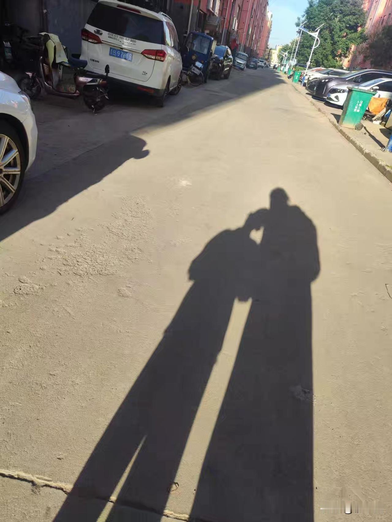 看着你的小小背影，又想起了《目送》里面的那段话：
所谓母子一场，
只不过意味着