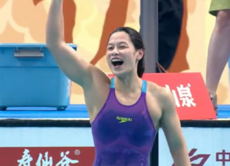 历史第六人！余依婷成为世界第7位游进2分7秒的女200混选手
