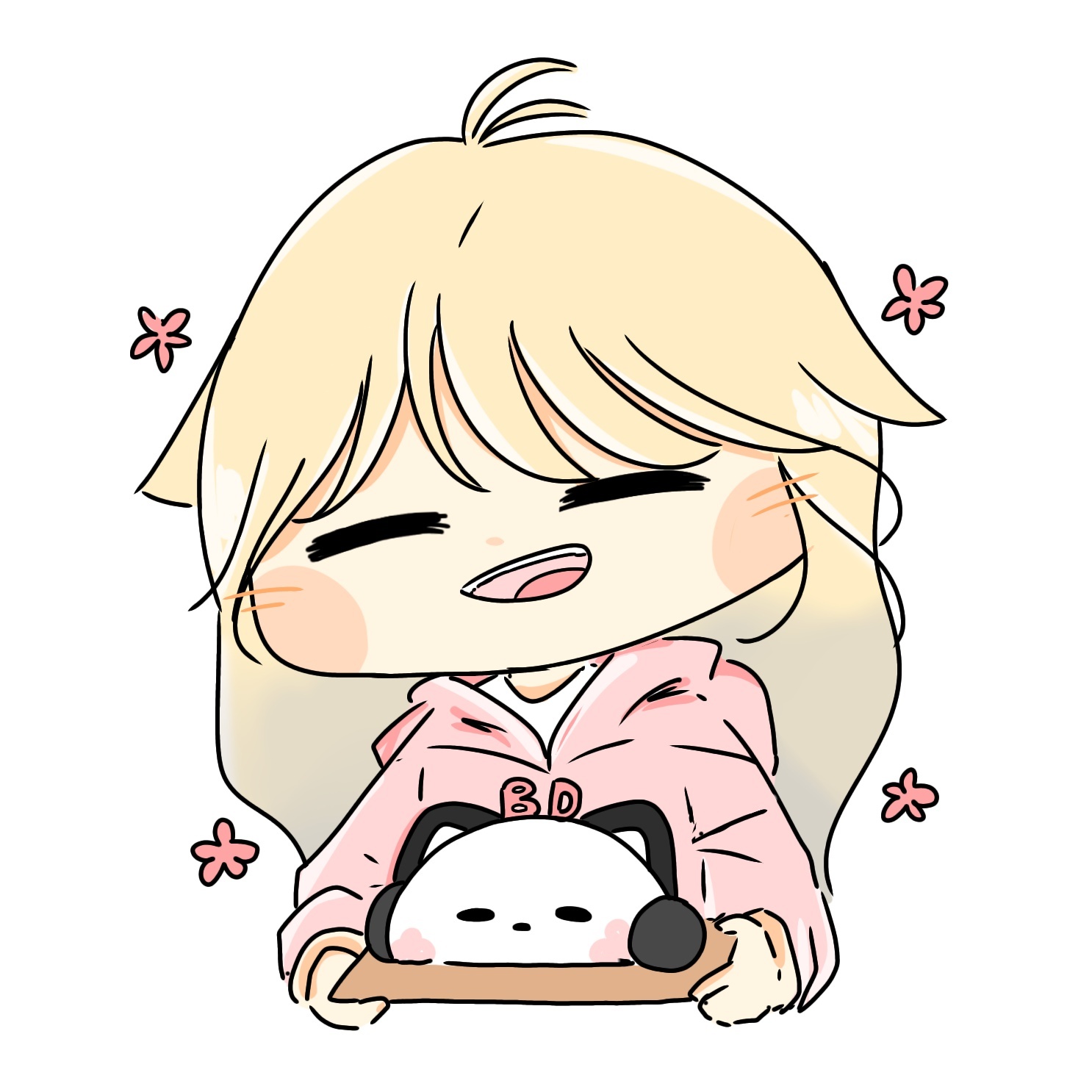 #宮脇咲良[超话]# 🐱：最近我一直在每天和妈妈打视频电话3个小时，所以我的博