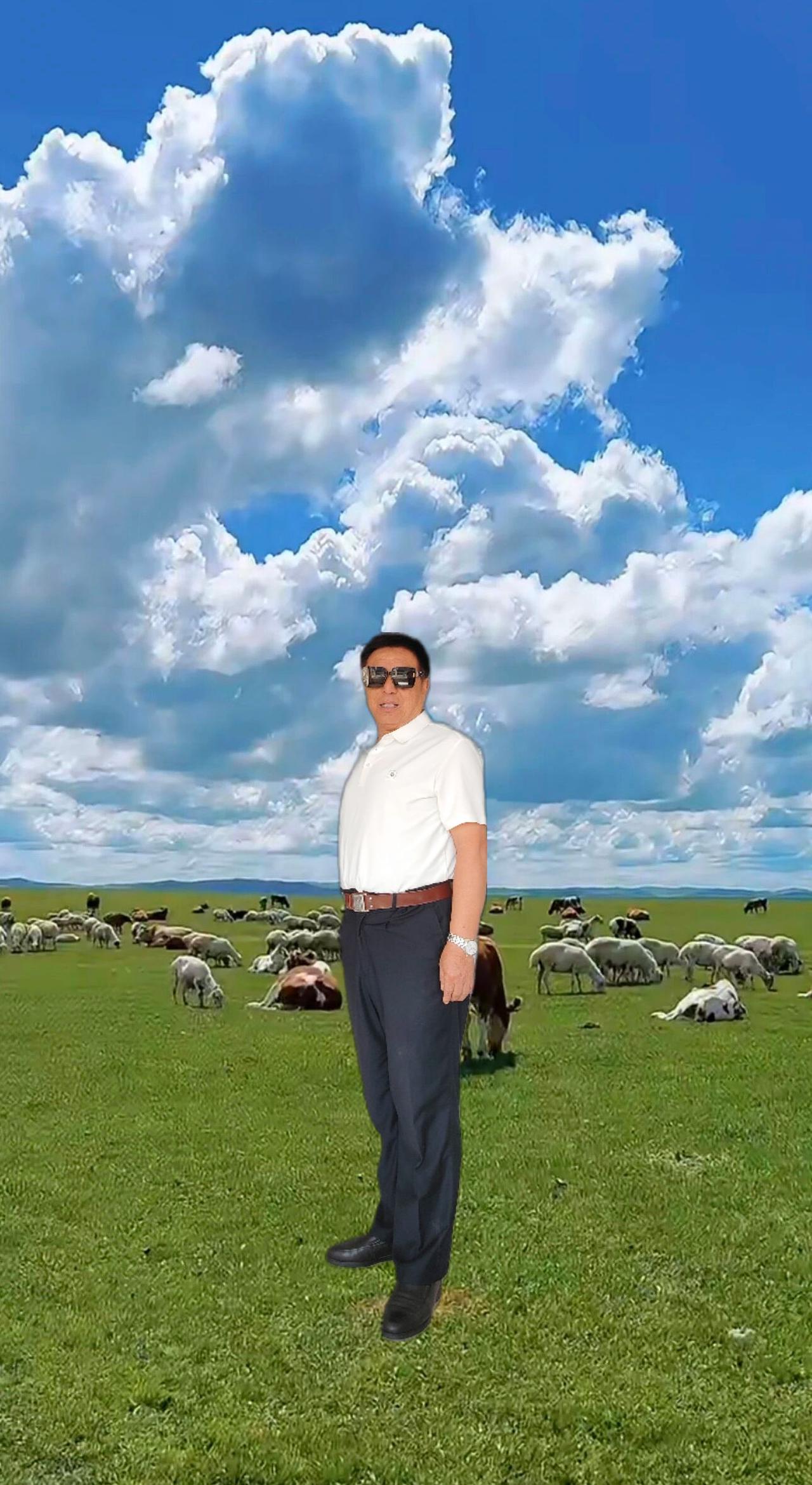 草原景色太美了，景歌欣赏，风从草原走过，留下多少传说？？？