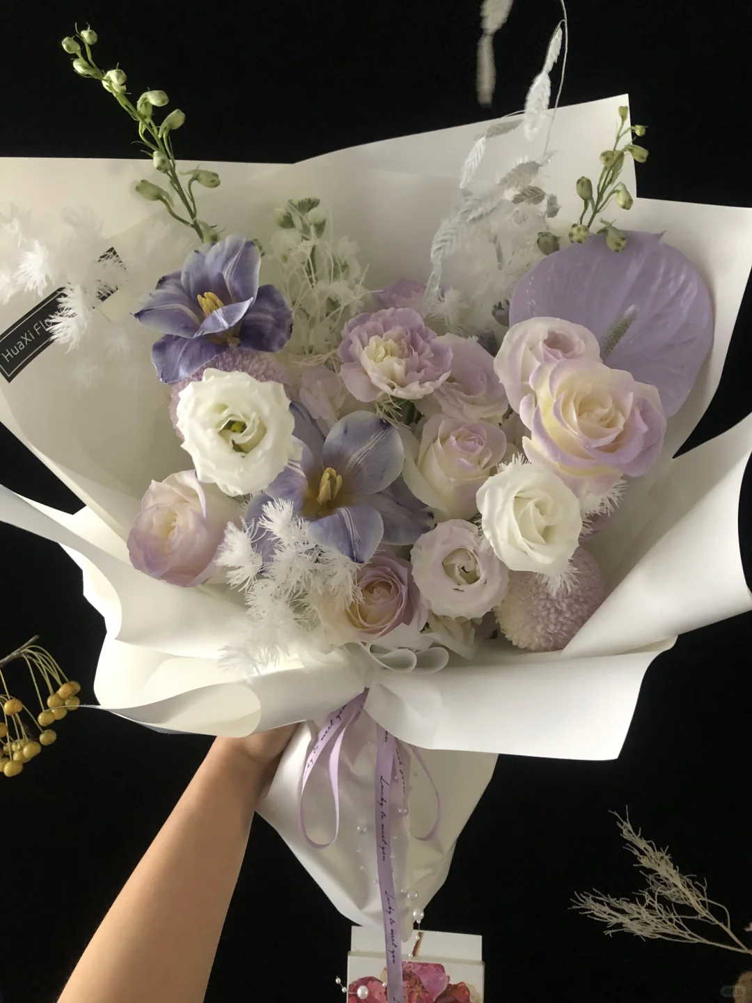 日常花束‖薄雾紫混搭
