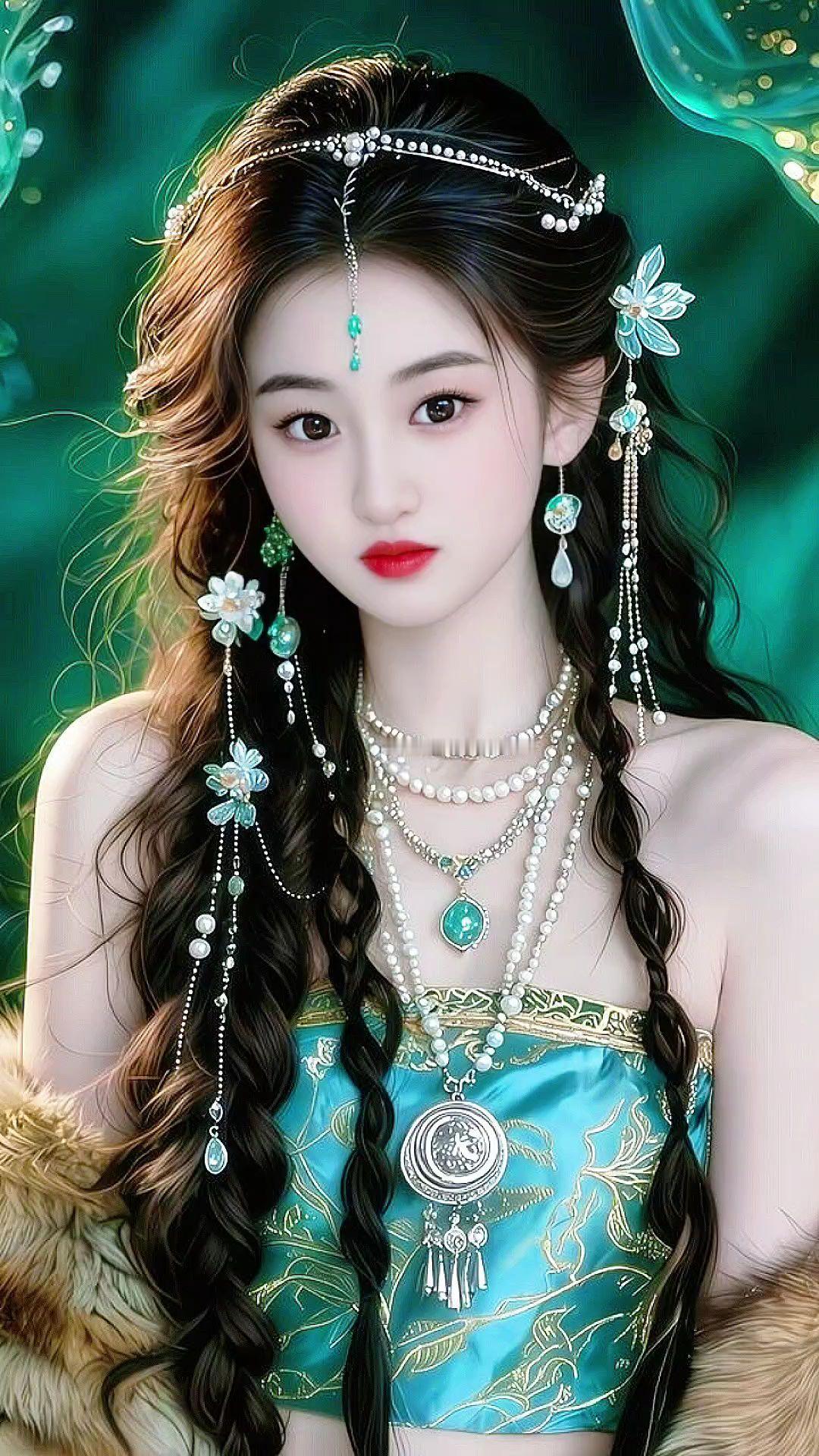 绝美异域风 清冷氛围感拉满 古风创意妆造 古风妆造 古风造型分享