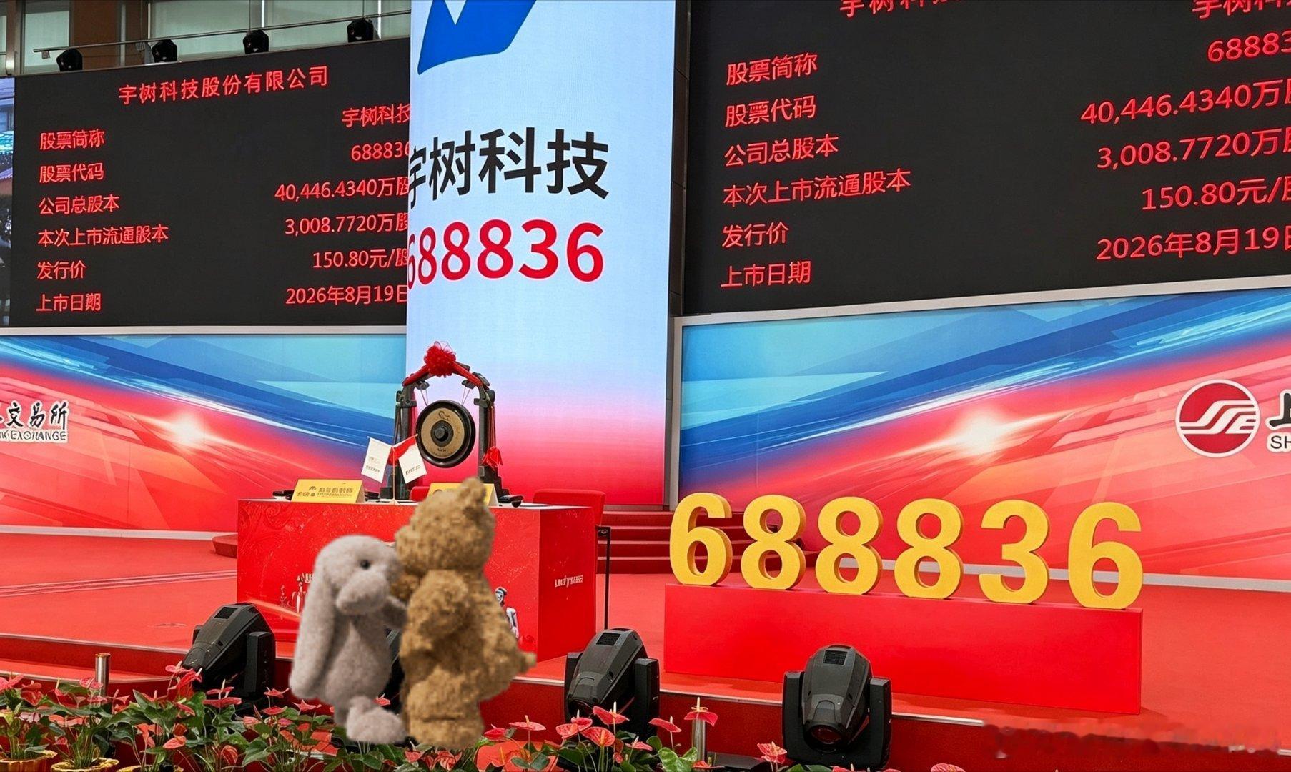 恭贺宇树科技上市 