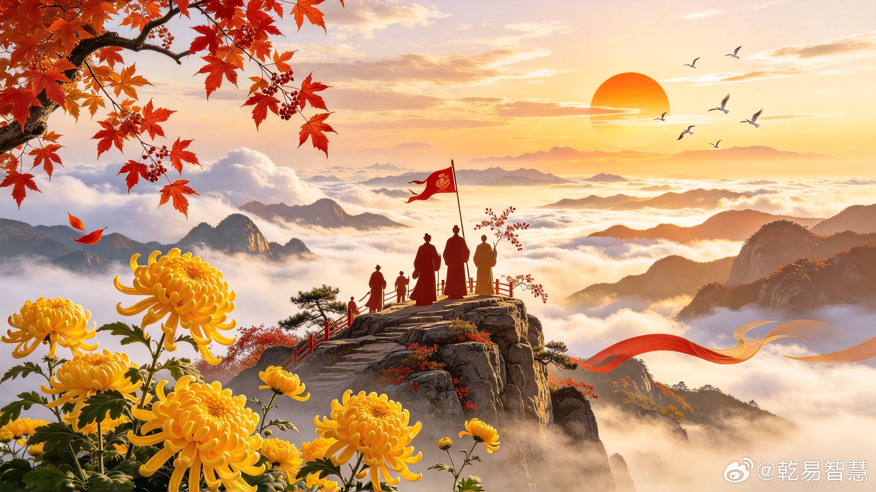 九月九重阳节！阳气最旺的日子，这些旺运小事可以安排上马上就要到重阳节 了，农历九
