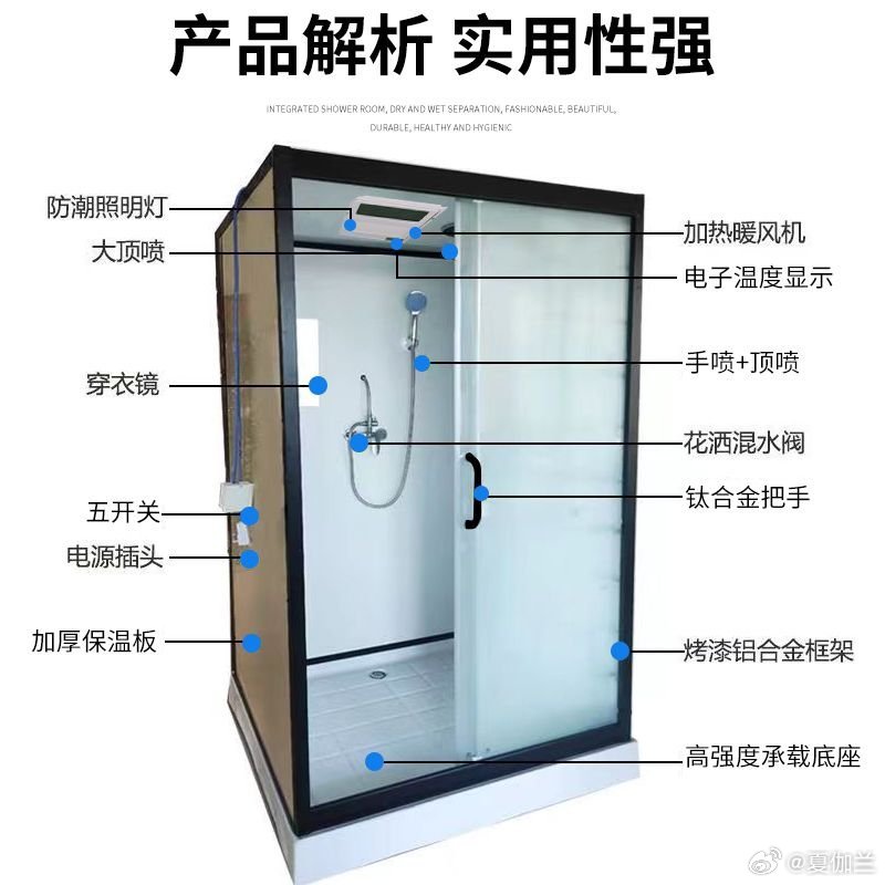想给出租房改造个浴室，垒砖新起一个房间？拓展洗手间太复杂有防水风险？最后发现了这