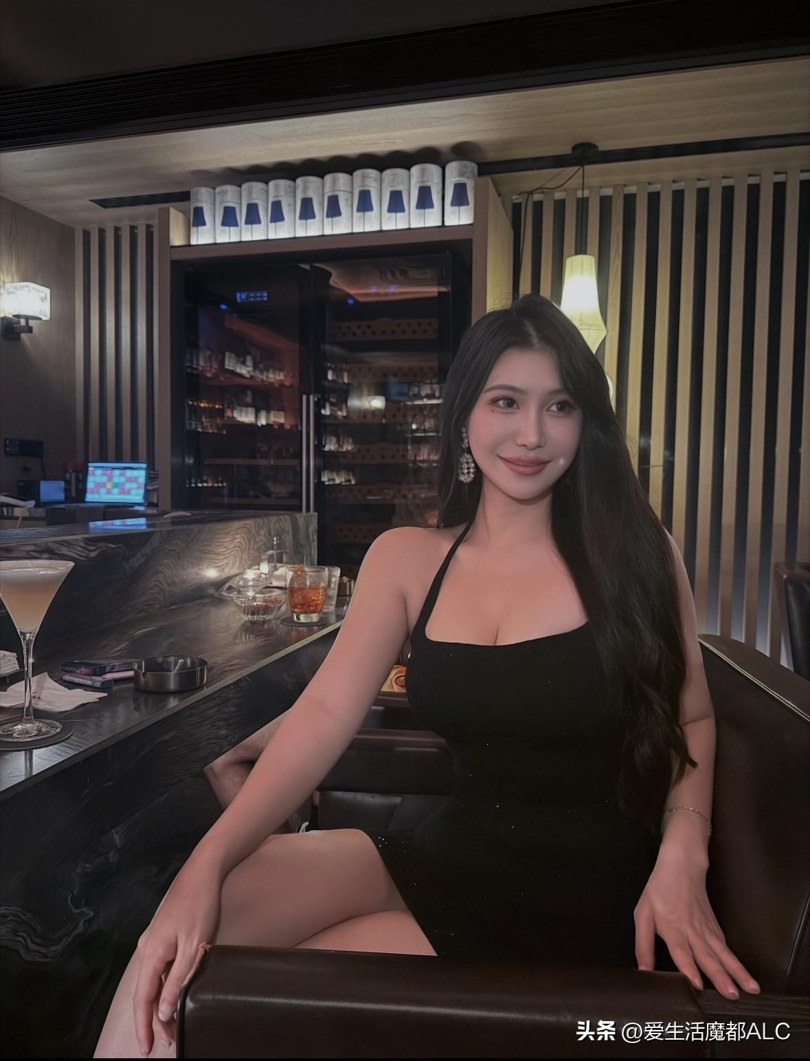 At the bar