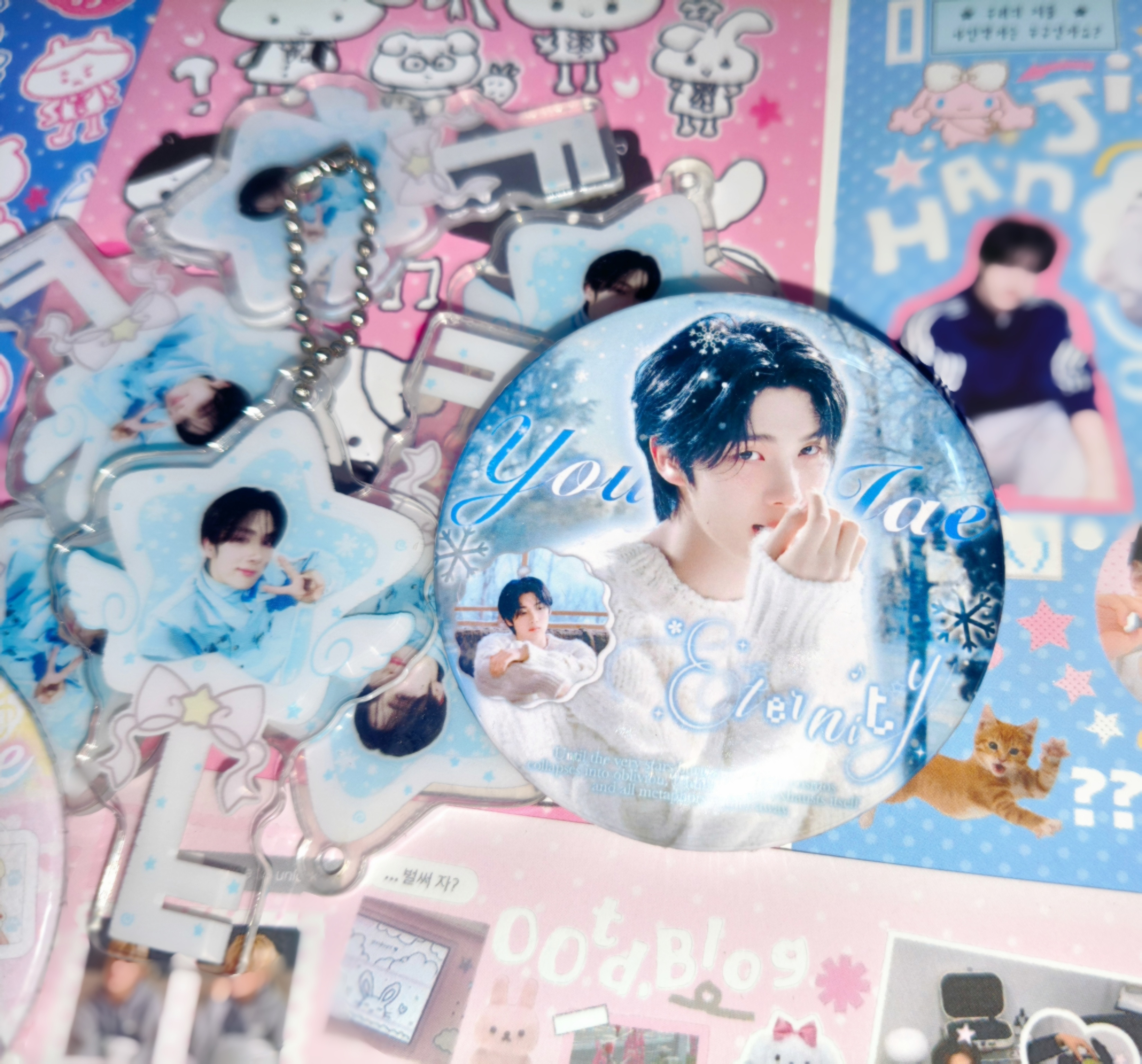 崔英宰Youngjae 1.24的物料实物 欢迎伸手！ 