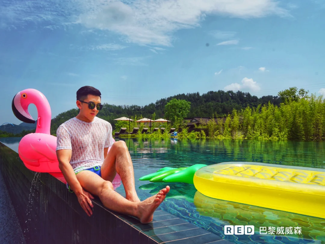 🔵O҈O҈T҈D҈ 泳池里的夏季男孩 泳衣穿搭🌈