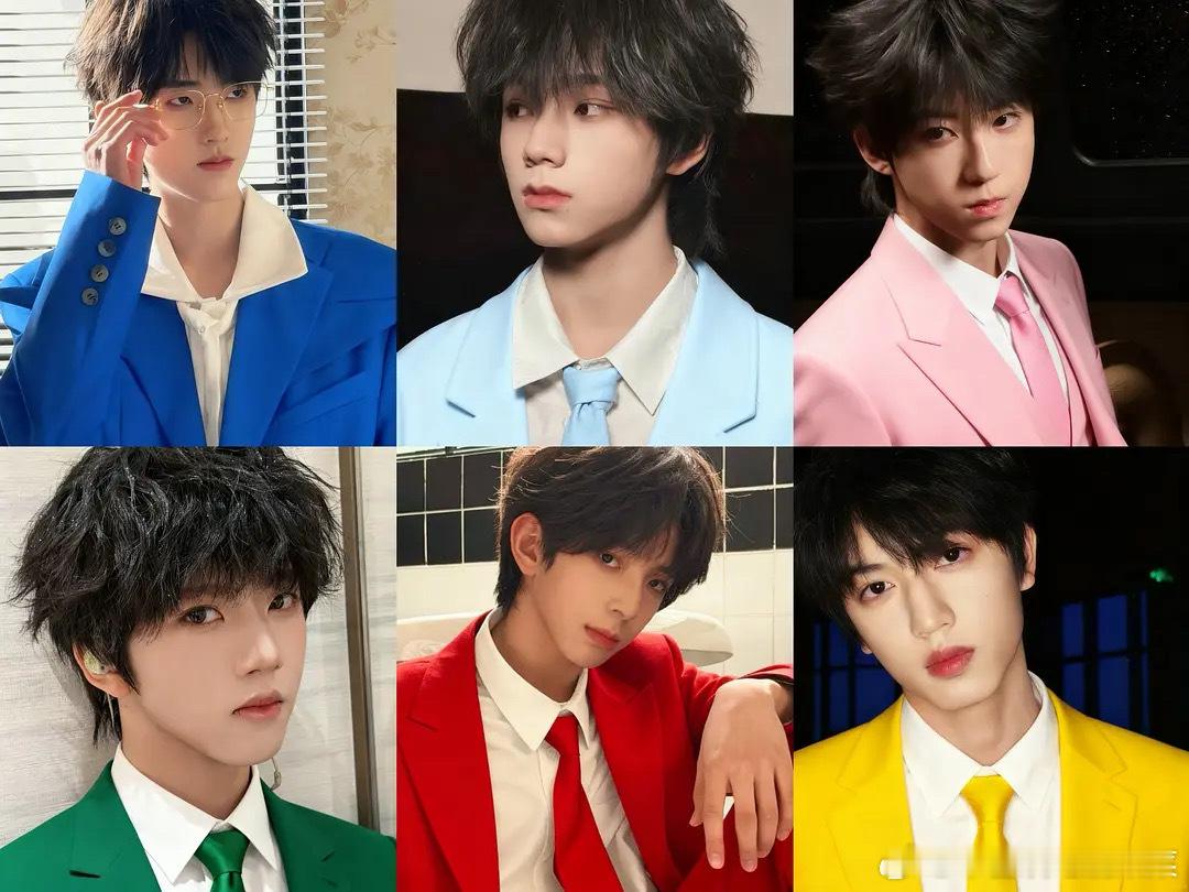 tg小四四也要有应援色西装 